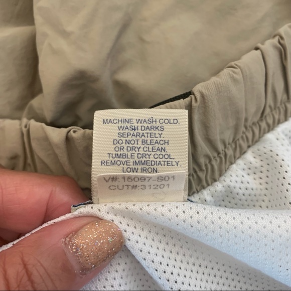 TravelSmith Tan Walking Swim Shorts - Picture 5 of 8